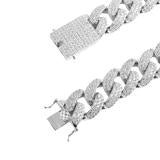 12MM 925 MOISSANITE CUBAN CHAIN | 991401 - Getmgirlzworld Shop