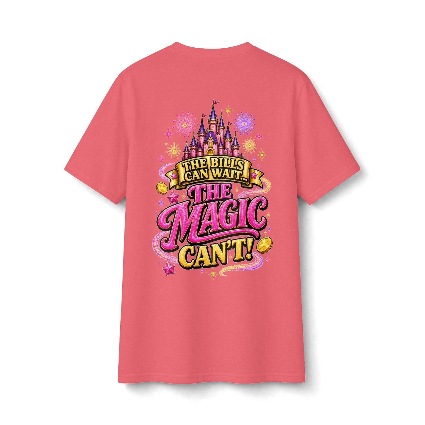 Disney Money V-Neck Tee — “If I Say I’m Broke It’s Disney Money” Graphic Shirt