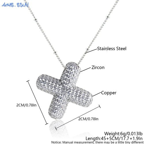 Bubble Initial Necklace Letter A - Z Silver Color - Getmgirlzworld Shop