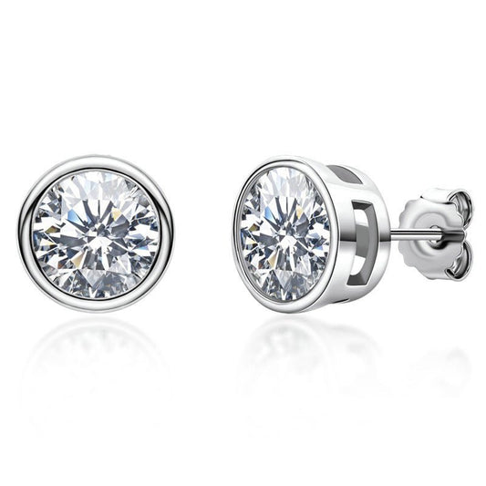 0.51 Carat Moissanite Stud Earrings - Getmgirlzworld Shop