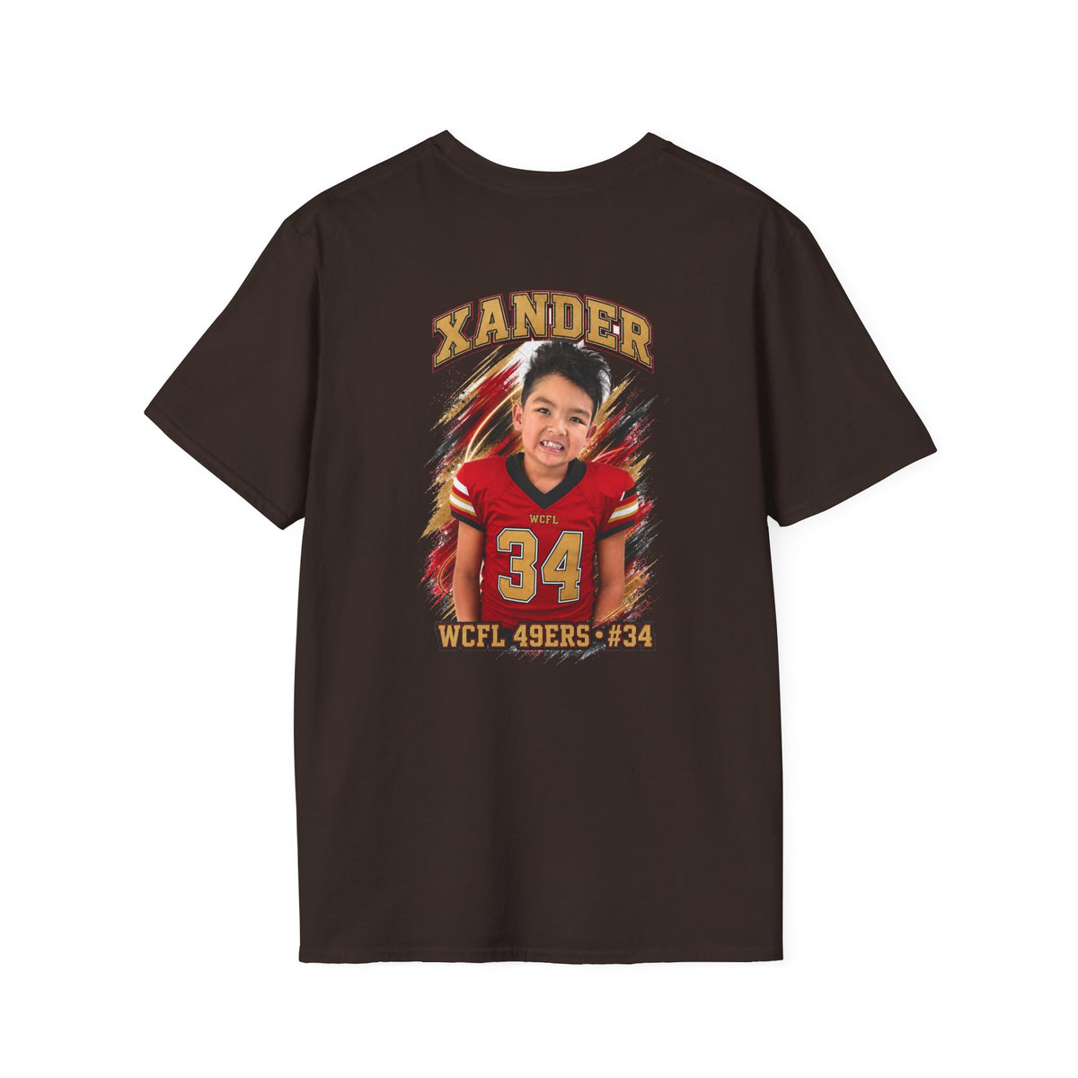 Custom Team Shirt -49ers WCFL Football Tee — Ultimate Division  Jersey Shirt