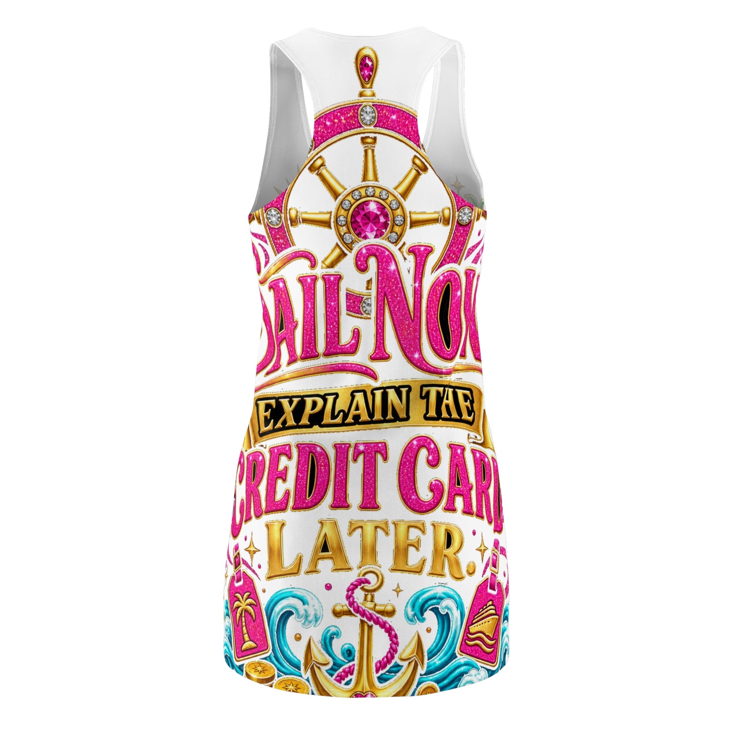 Disney Cruise Vacation Tank Dress — 'Girl Math: If the Disney Cruise Is Paid For Before We Sail, the Vacation Is Free'