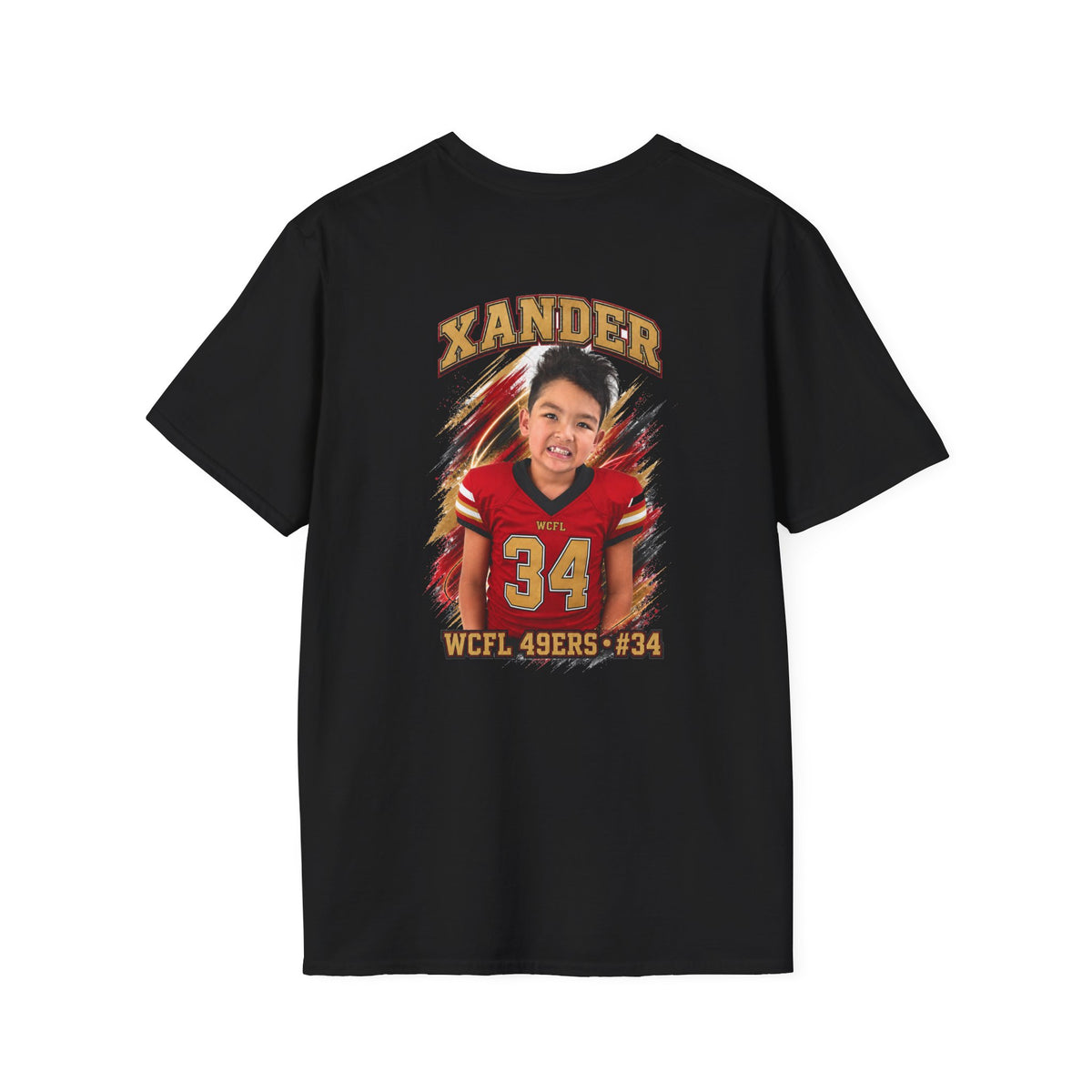 Custom Team Shirt -49ers WCFL Football Tee — Ultimate Division  Jersey Shirt