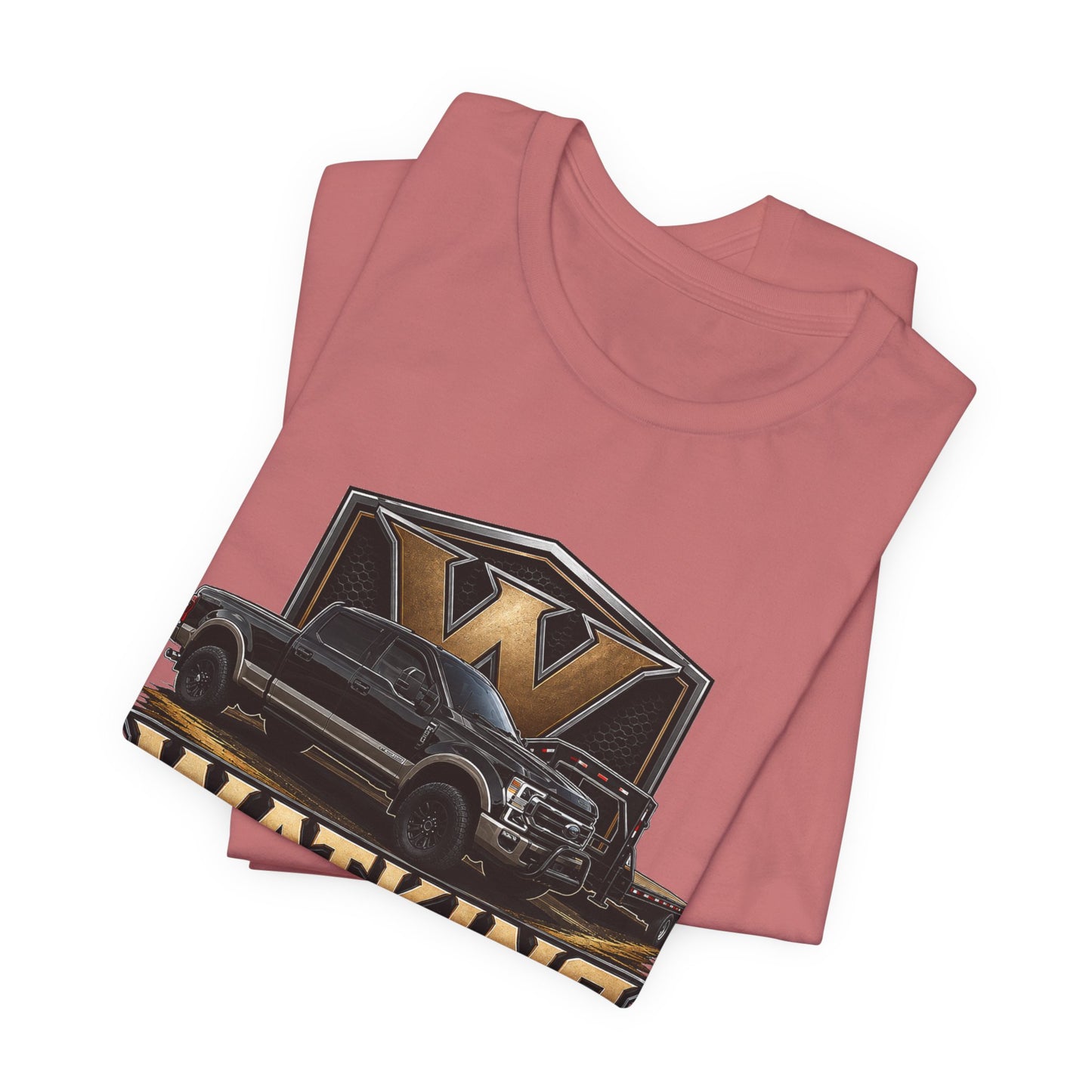 Watkins Trucking LLC Logo T‑Shirt — Gabriel Watkins Contact Graphic Tee