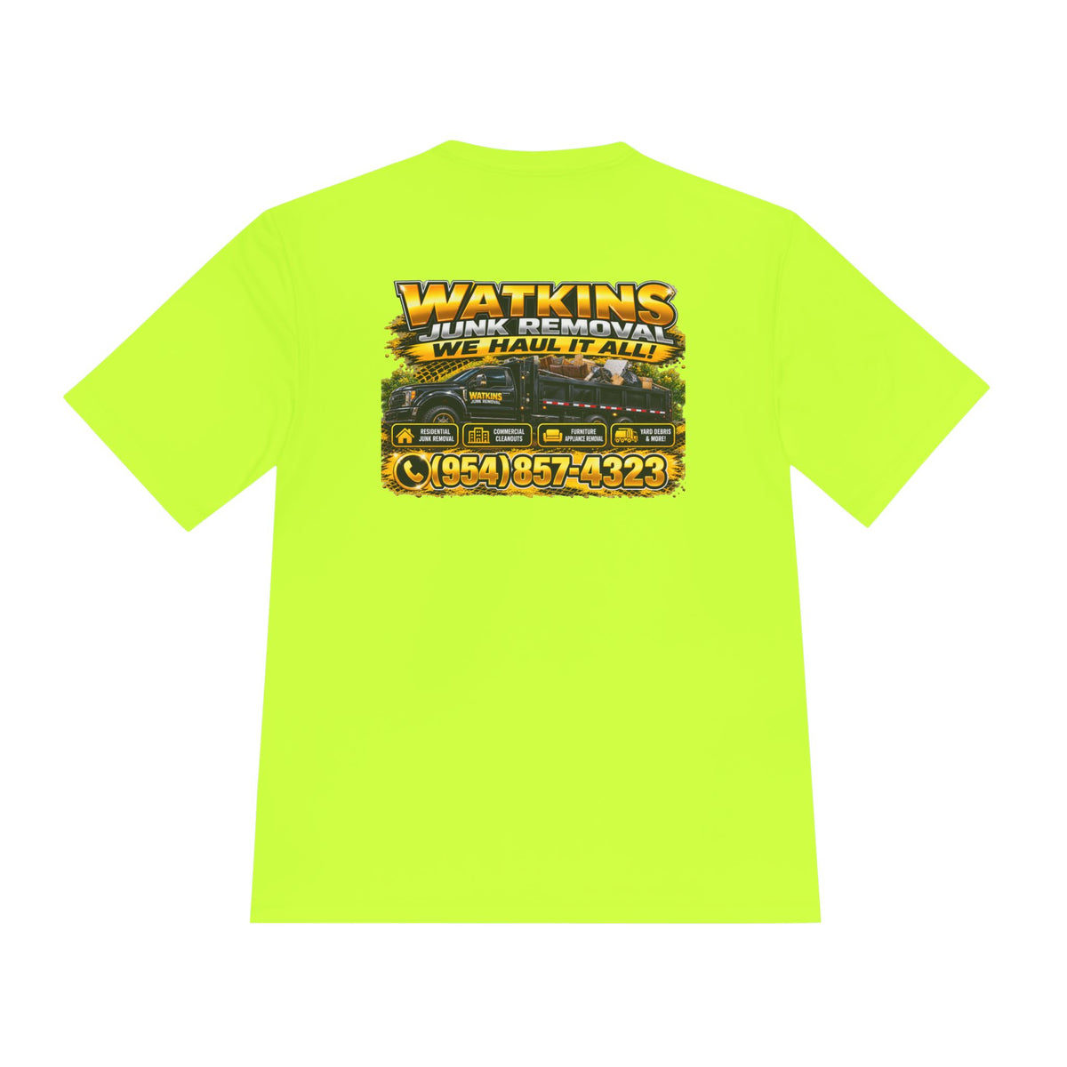 Custom Moisture-Wicking Tee — Personalized Work Shirt
