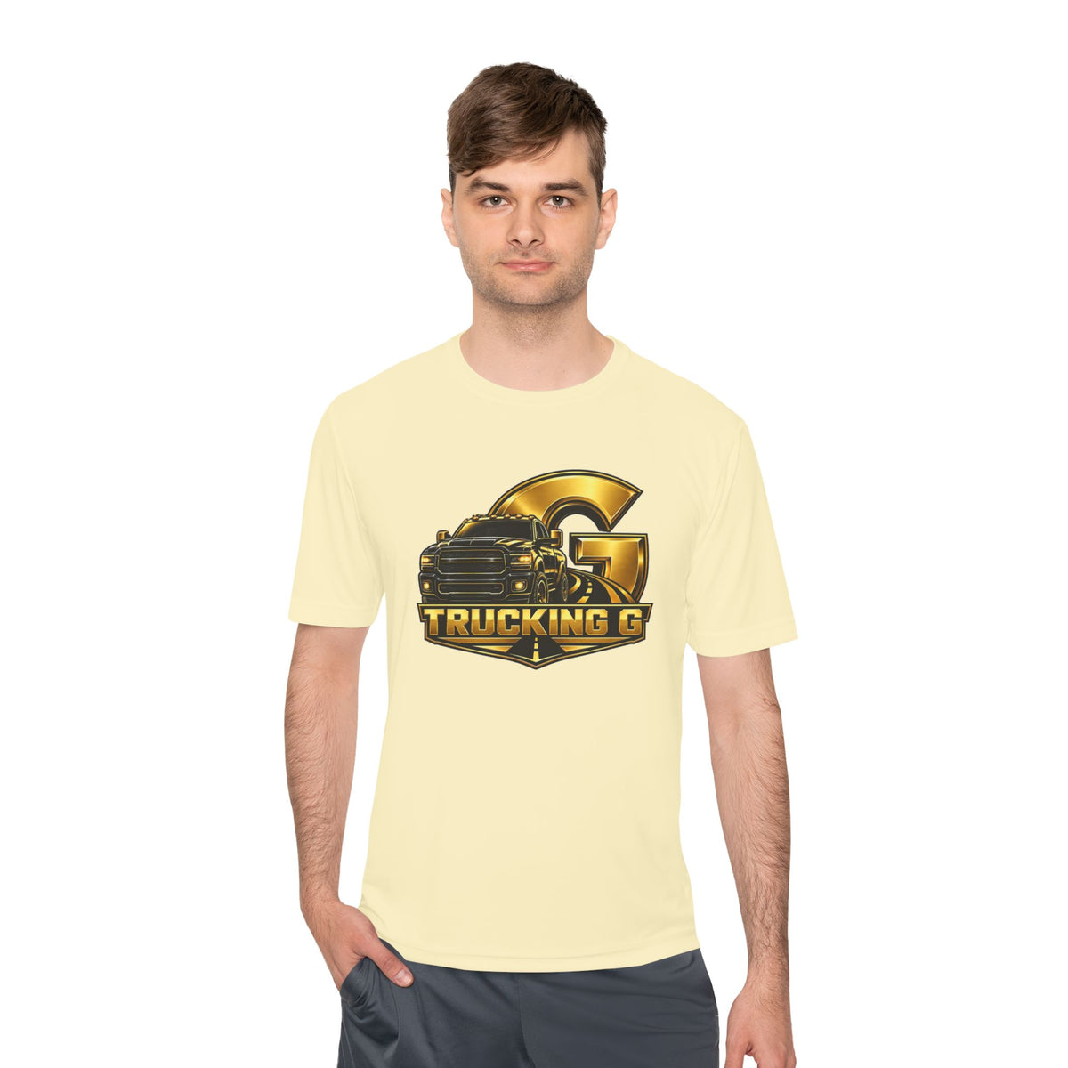 Custom Moisture-Wicking Tee — Personalized Work Shirt