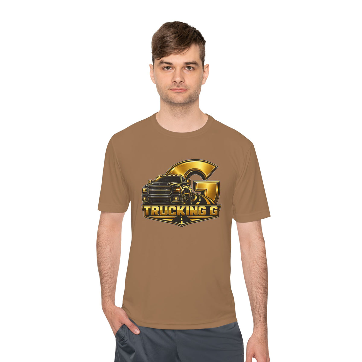 Custom Moisture-Wicking Tee — Personalized Work Shirt