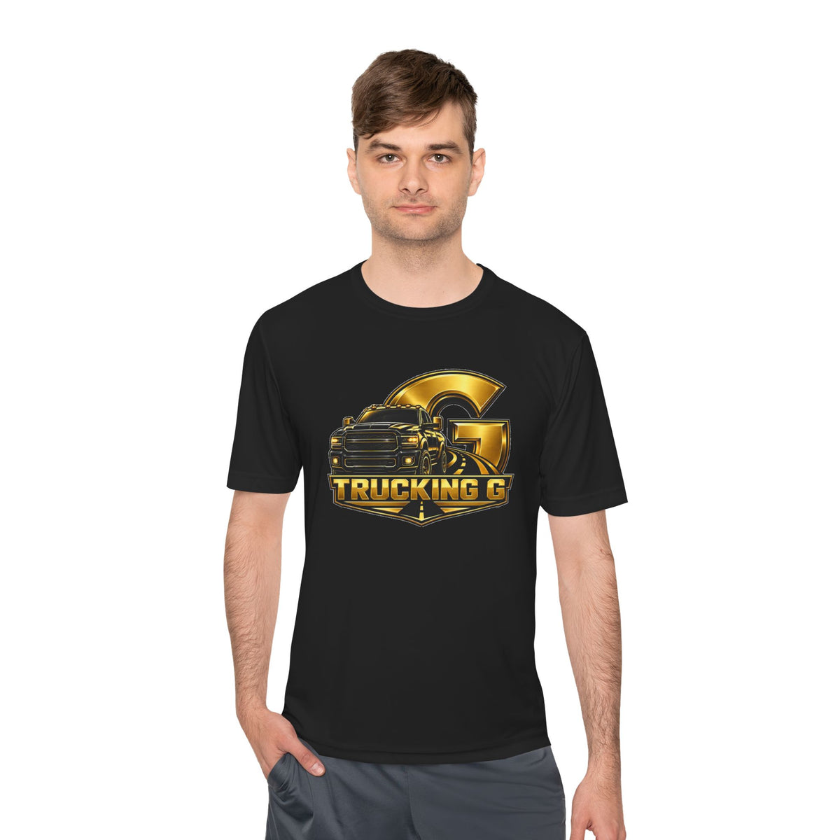 Custom Moisture-Wicking Tee — Personalized Work Shirt