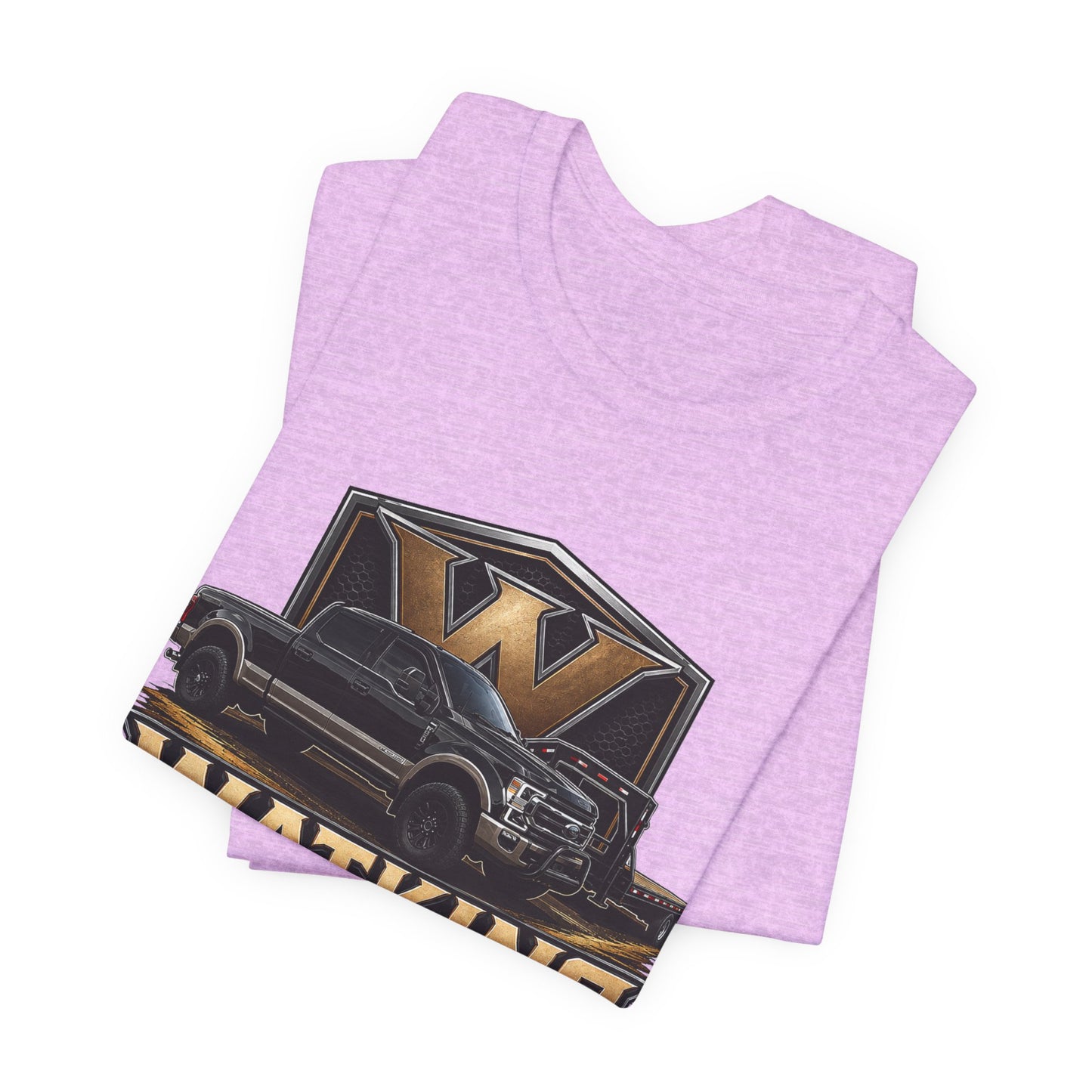 Watkins Trucking LLC Logo T‑Shirt — Gabriel Watkins Contact Graphic Tee