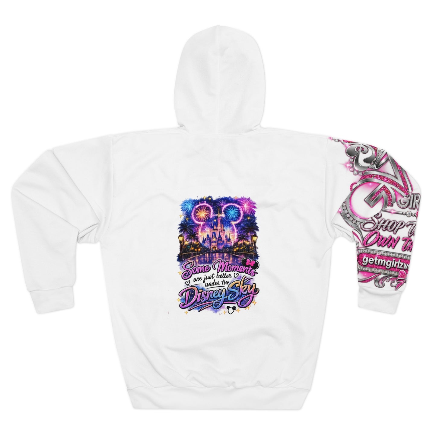 Disney Fireworks Castle Hoodie — Sparkling 'Different' Theme Pullover
