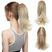 12-Inch Synthetic Short Claw Clip Ponytail Hairpiece - Easy Style Upgrade
