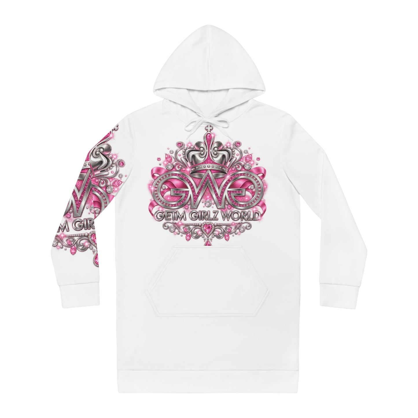 Hoodie Dress — "When the inner Disney Child stays alive in the grown-up Princess" Graphic