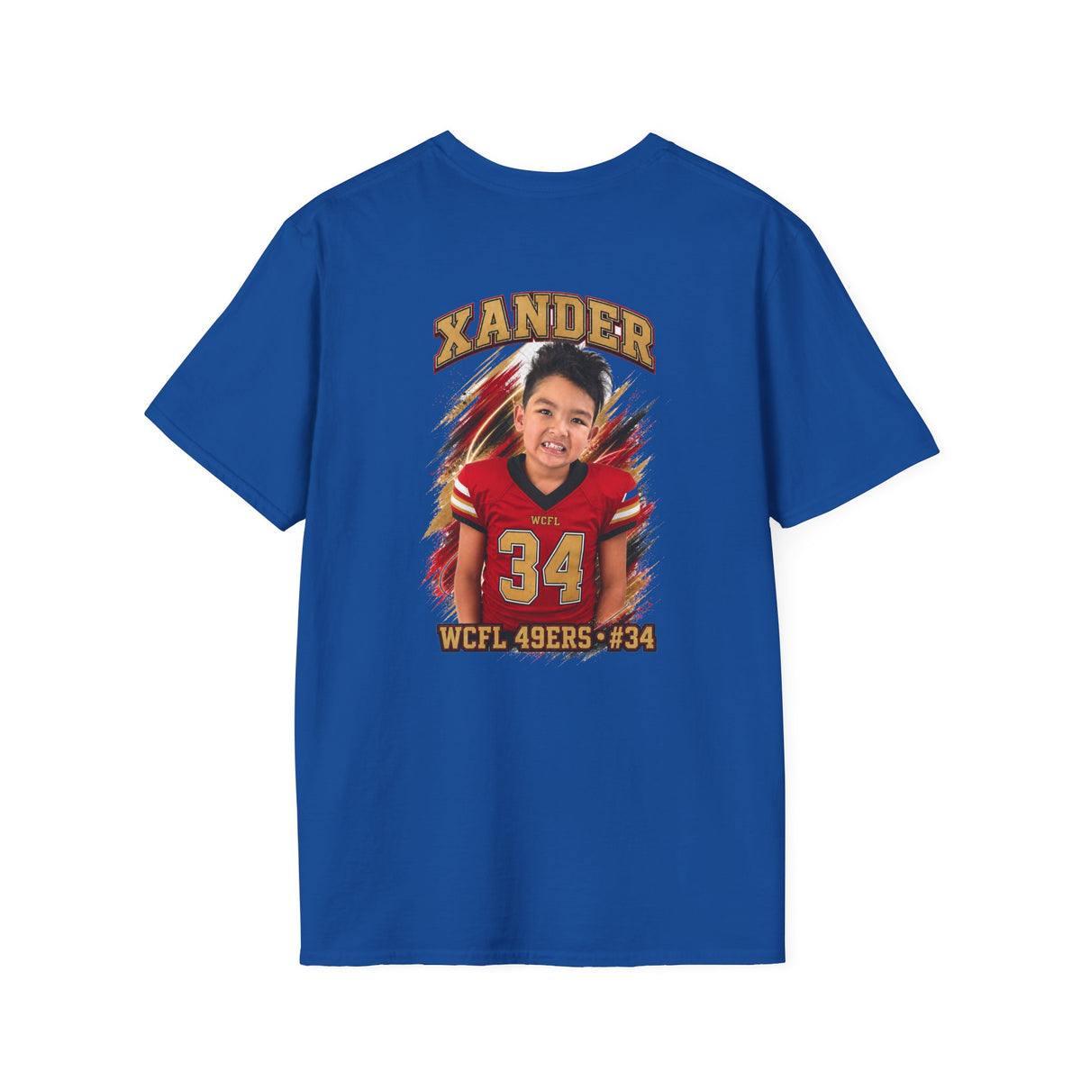 Custom Team Shirt -49ers WCFL Football Tee — Ultimate Division  Jersey Shirt