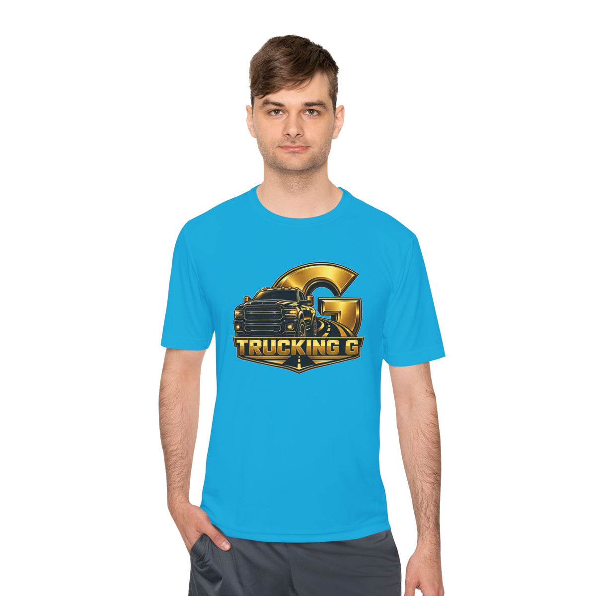 Custom Moisture-Wicking Tee — Personalized Work Shirt