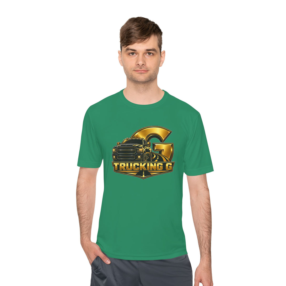 Custom Moisture-Wicking Tee — Personalized Work Shirt