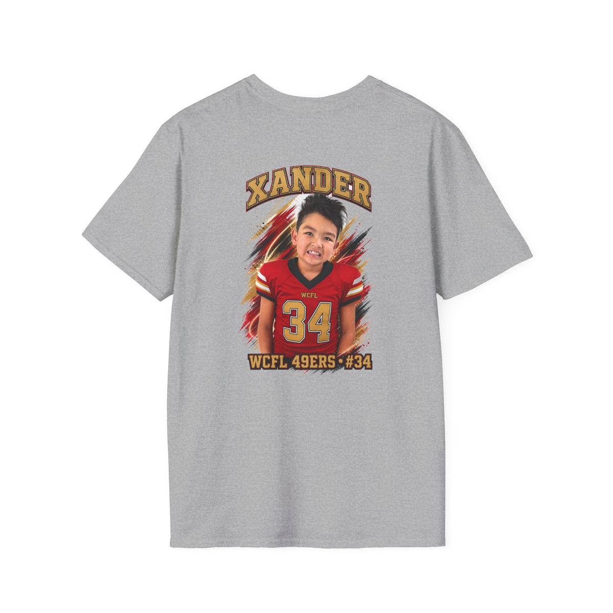 Custom Team Shirt -49ers WCFL Football Tee — Ultimate Division  Jersey Shirt