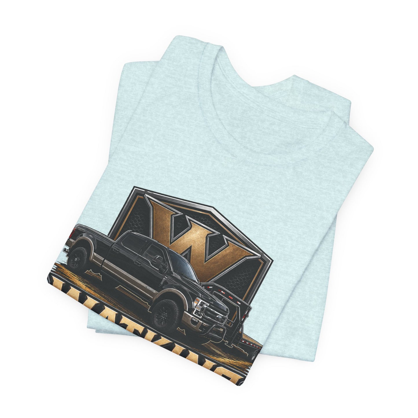 Watkins Trucking LLC Logo T‑Shirt — Gabriel Watkins Contact Graphic Tee