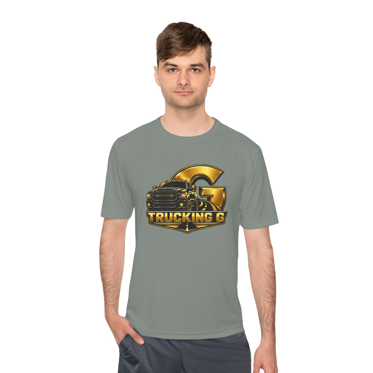 Custom Moisture-Wicking Tee — Personalized Work Shirt