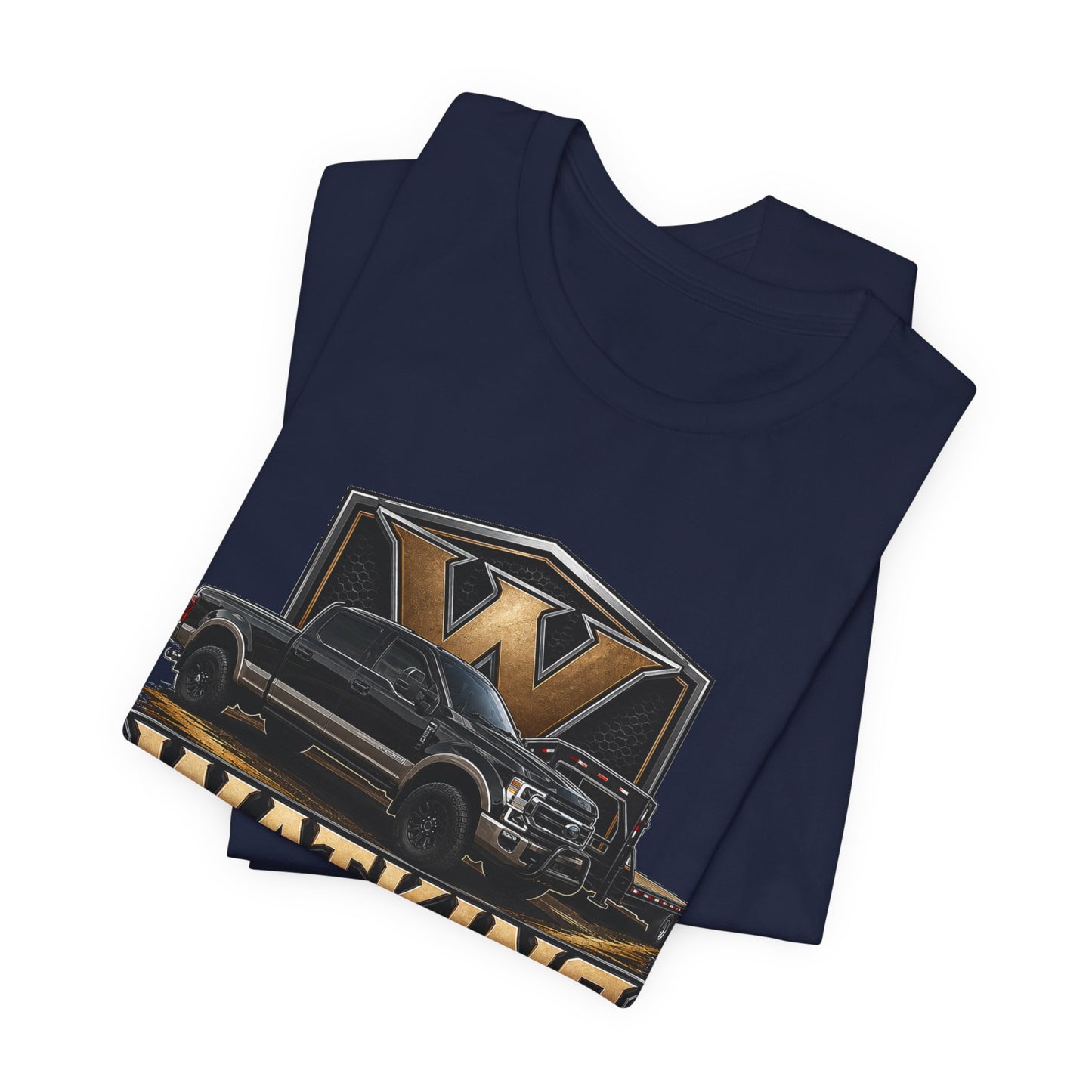 Watkins Trucking LLC Logo T‑Shirt — Gabriel Watkins Contact Graphic Tee