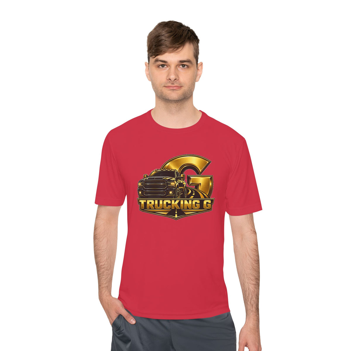 Custom Moisture-Wicking Tee — Personalized Work Shirt