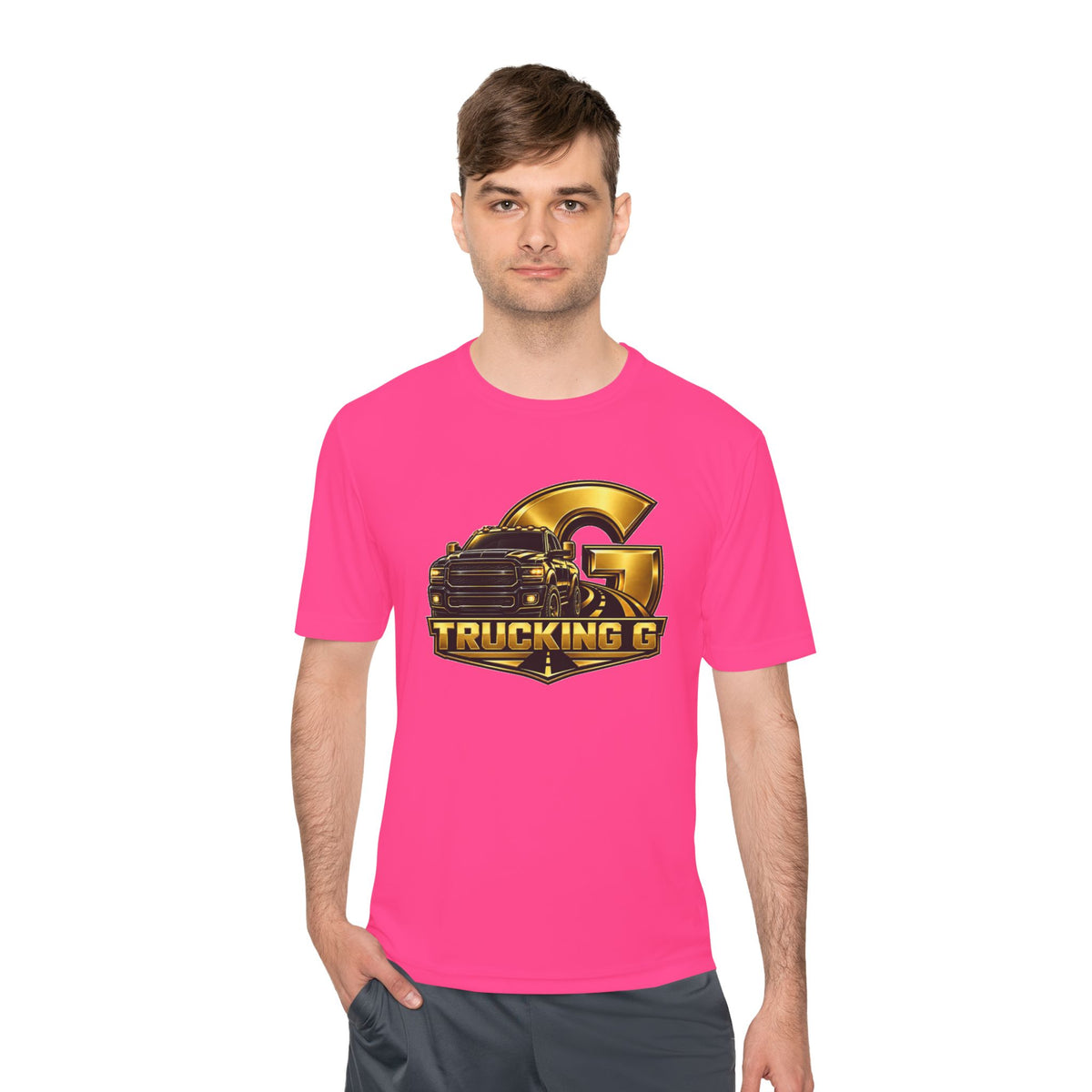Custom Moisture-Wicking Tee — Personalized Work Shirt