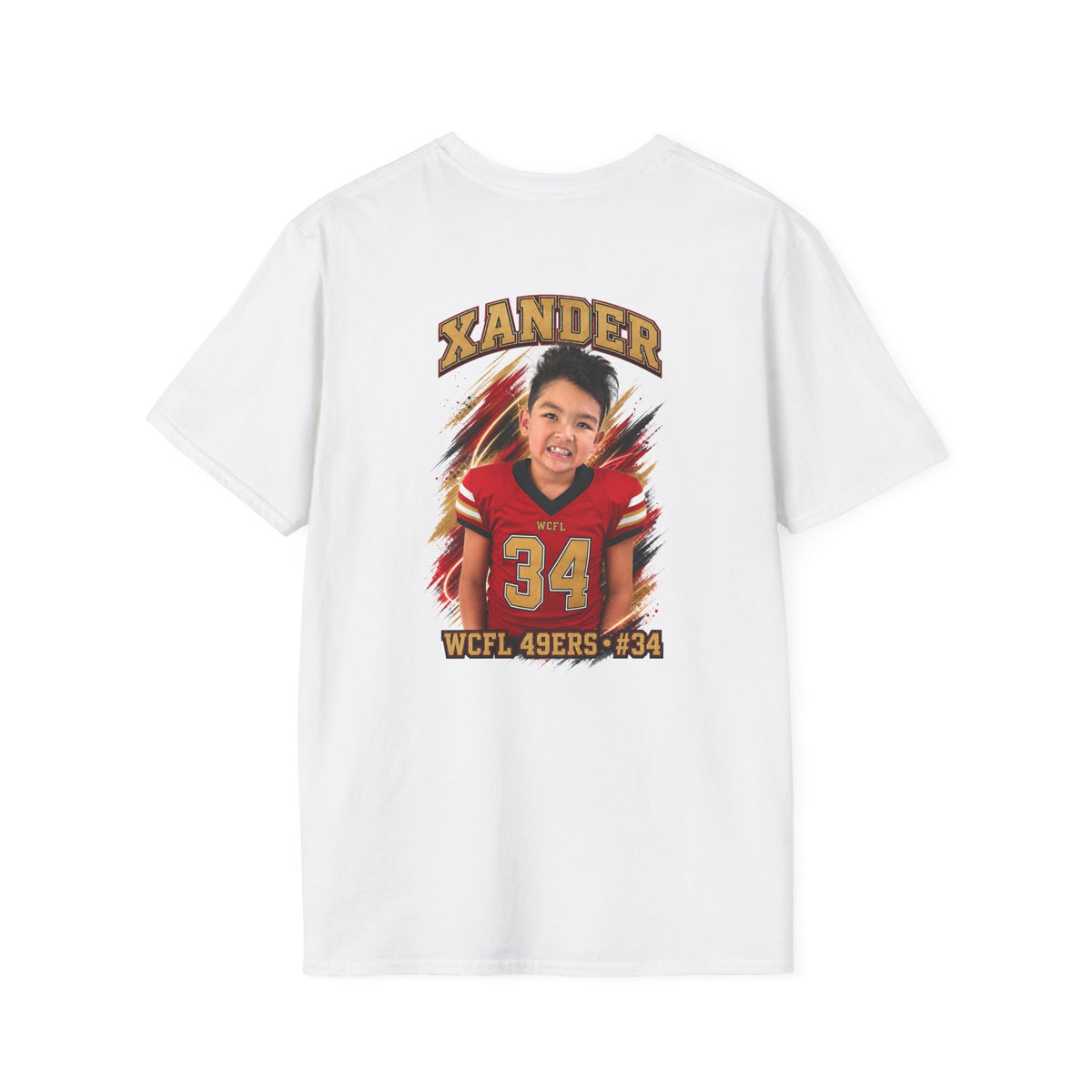 Custom Team Shirt -49ers WCFL Football Tee — Ultimate Division  Jersey Shirt