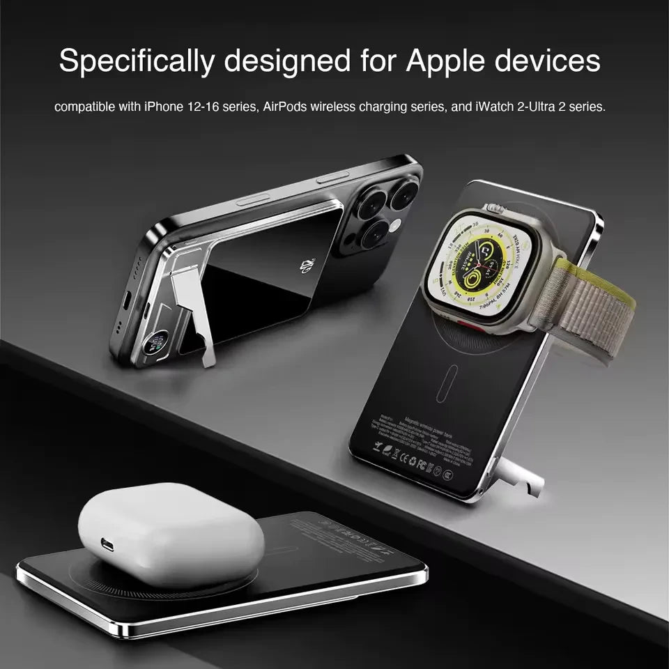 Magnetic Wireless Travel Power Bank