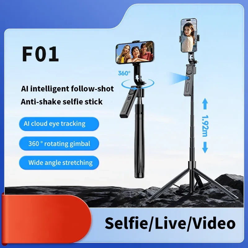 Smart Smartphone Gimbal Stabilizer Tripod