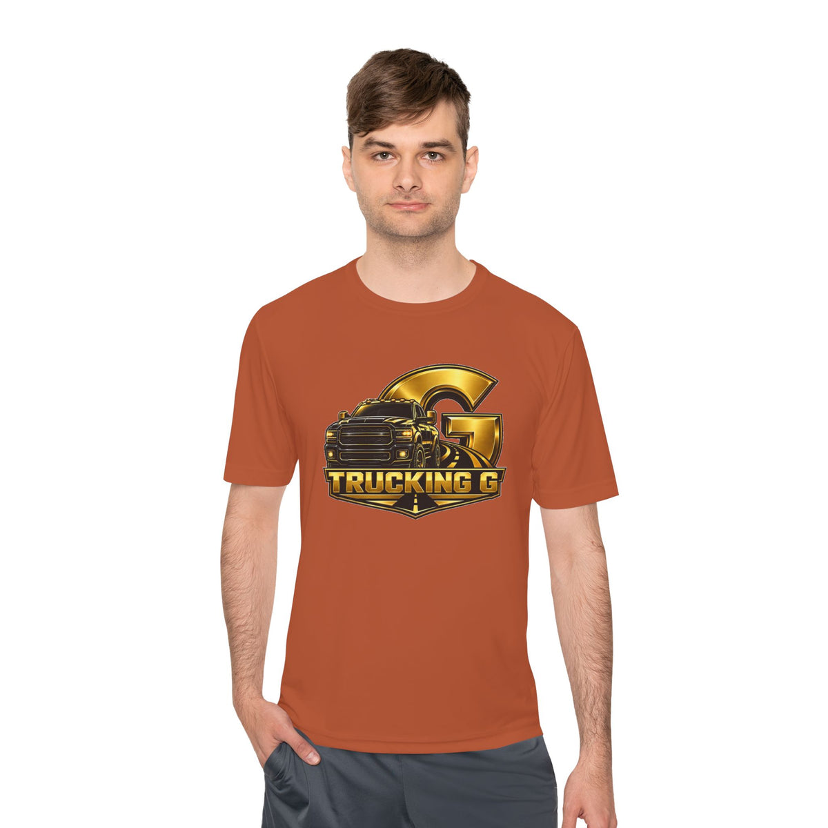 Custom Moisture-Wicking Tee — Personalized Work Shirt