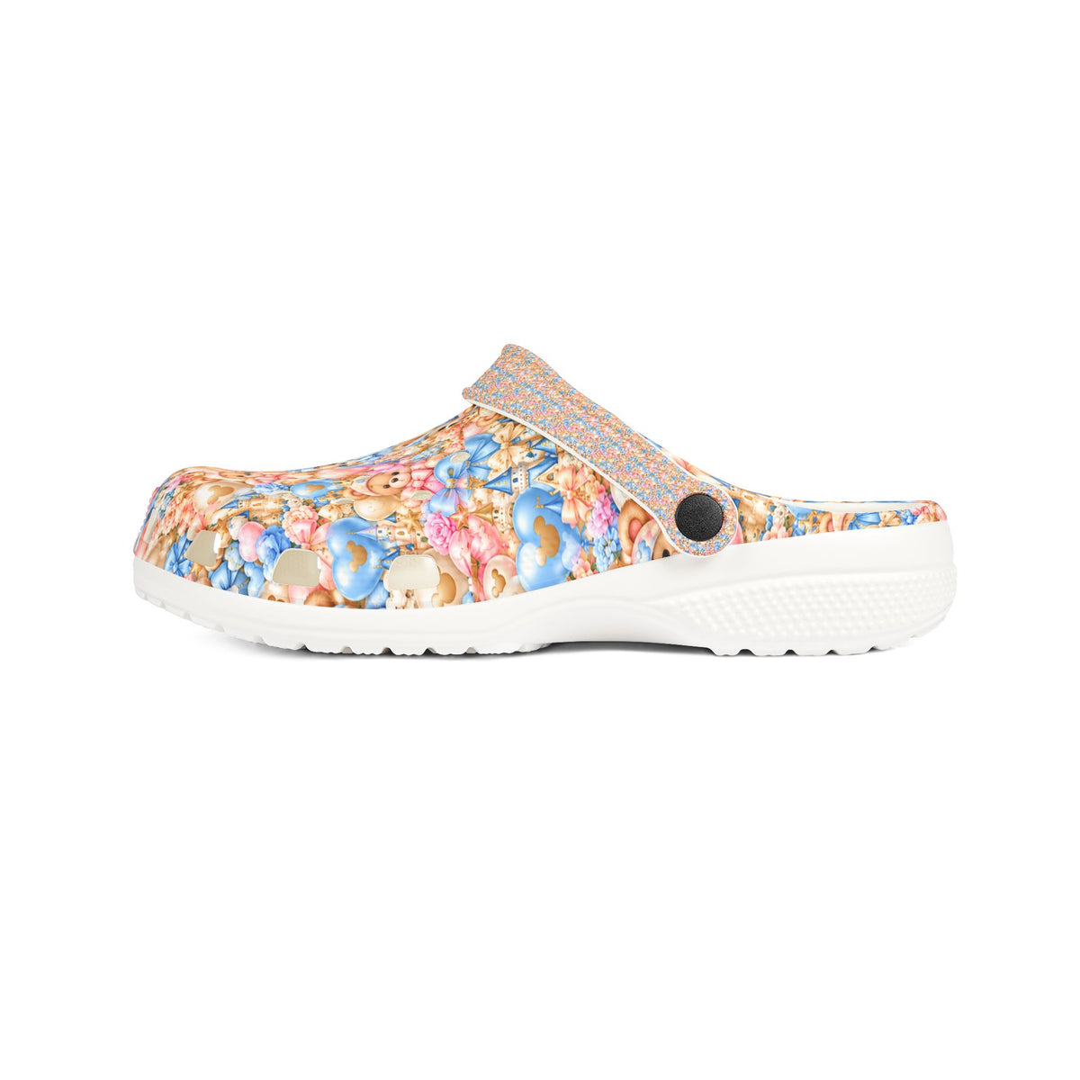 Cute Teddy Bear Pattern Clogs