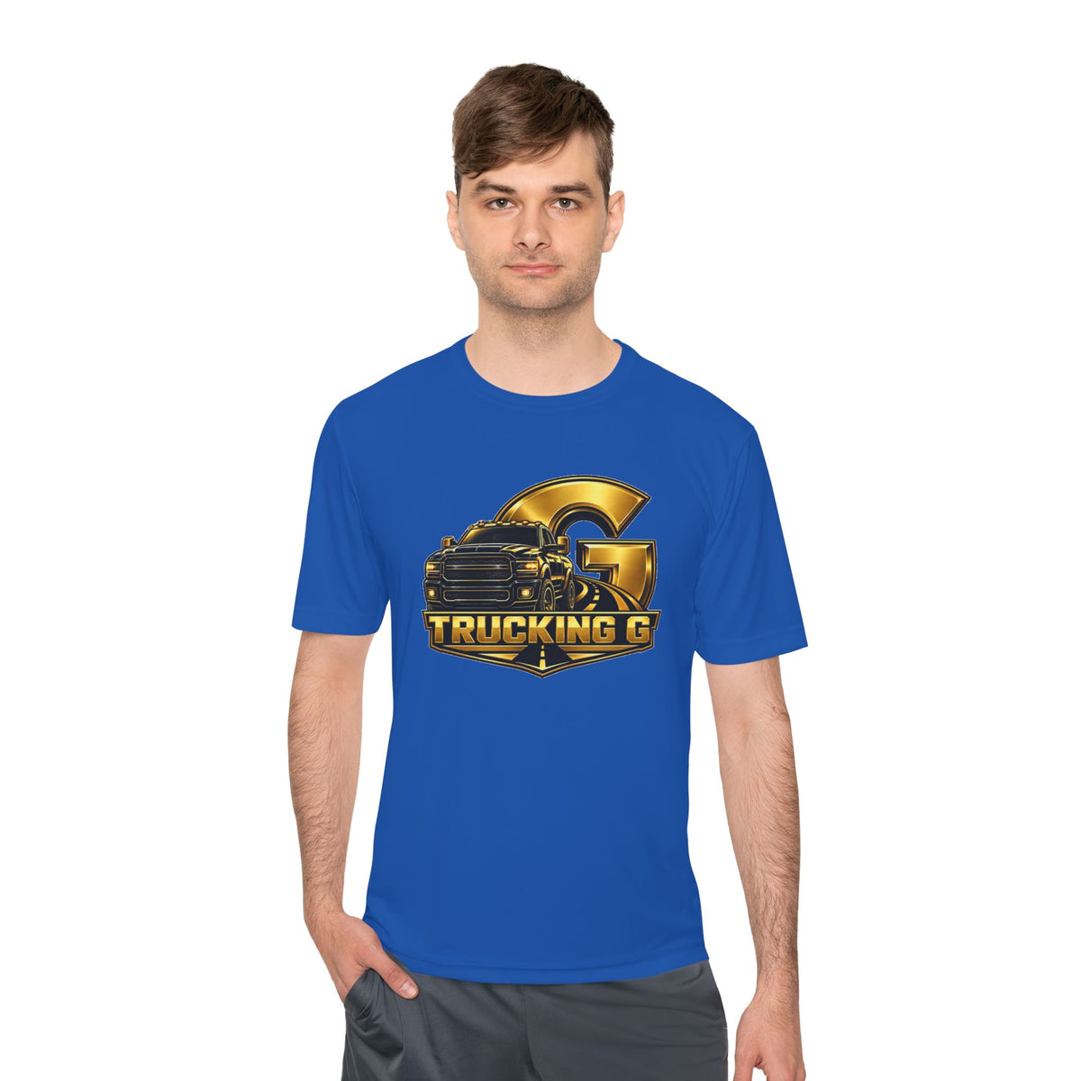 Custom Moisture-Wicking Tee — Personalized Work Shirt