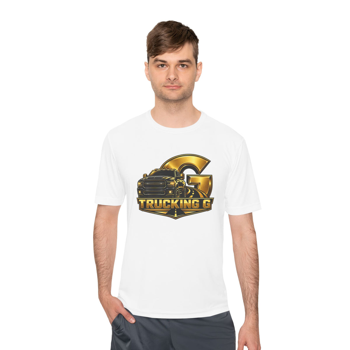 Custom Moisture-Wicking Tee — Personalized Work Shirt
