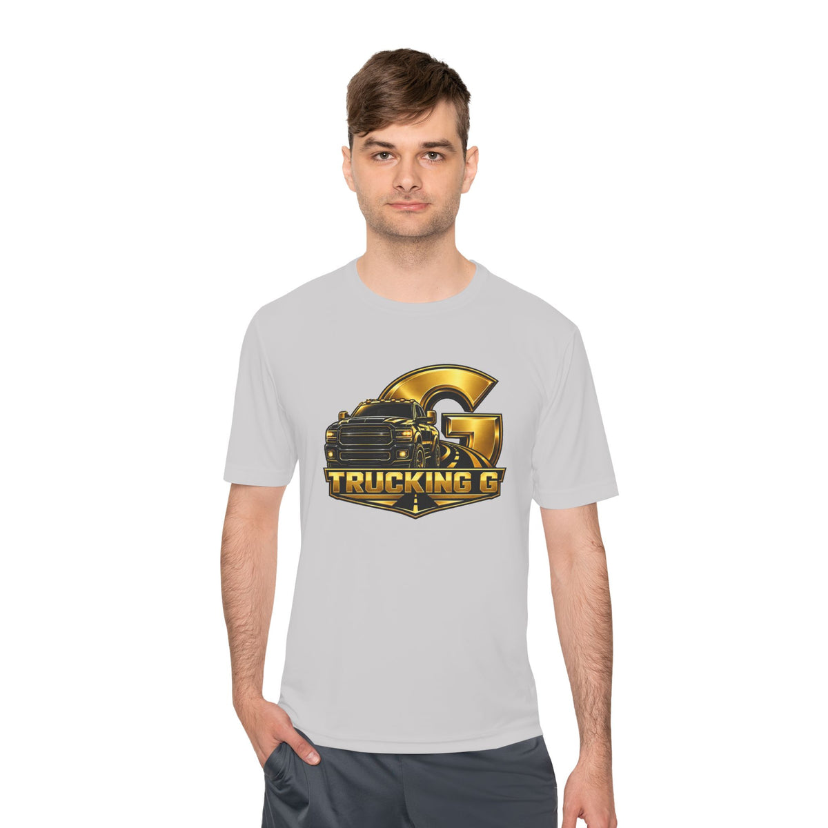 Custom Moisture-Wicking Tee — Personalized Work Shirt