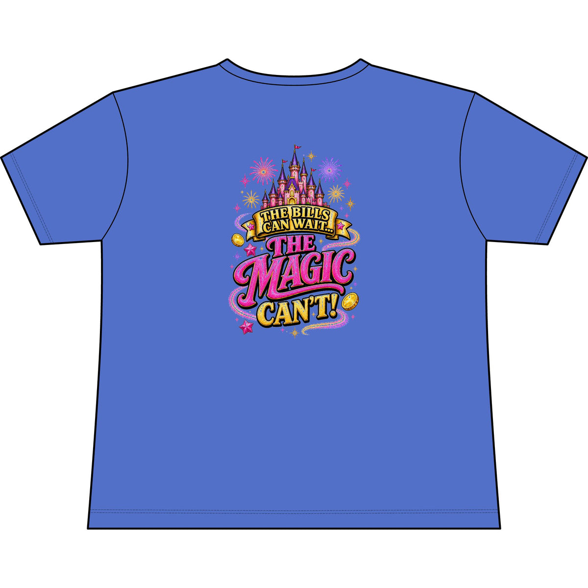 Disney Vacation Tee — "The Magic Can't" V‑Neck