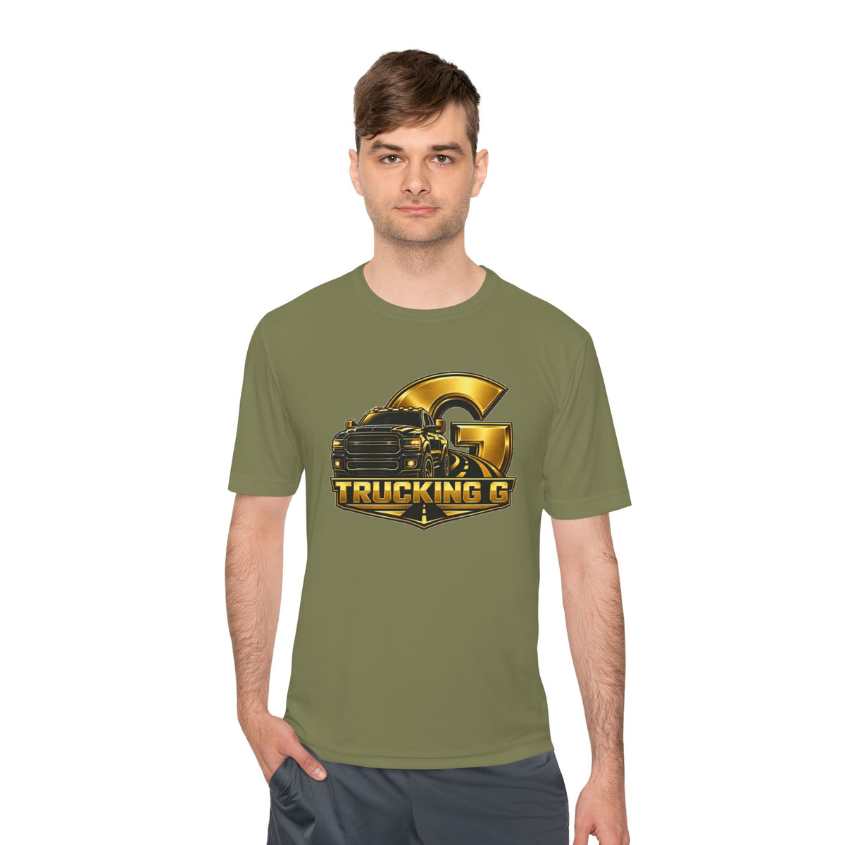 Custom Moisture-Wicking Tee — Personalized Work Shirt