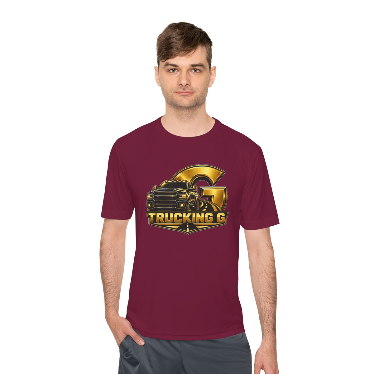 Custom Moisture-Wicking Tee — Personalized Work Shirt