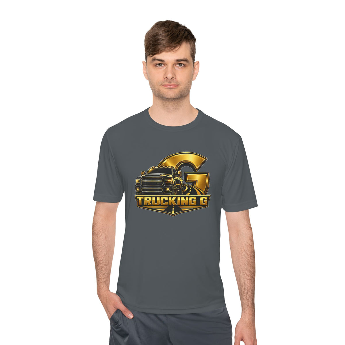 Custom Moisture-Wicking Tee — Personalized Work Shirt