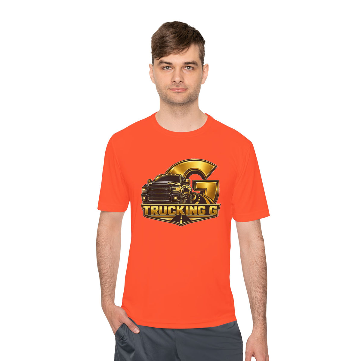 Custom Moisture-Wicking Tee — Personalized Work Shirt
