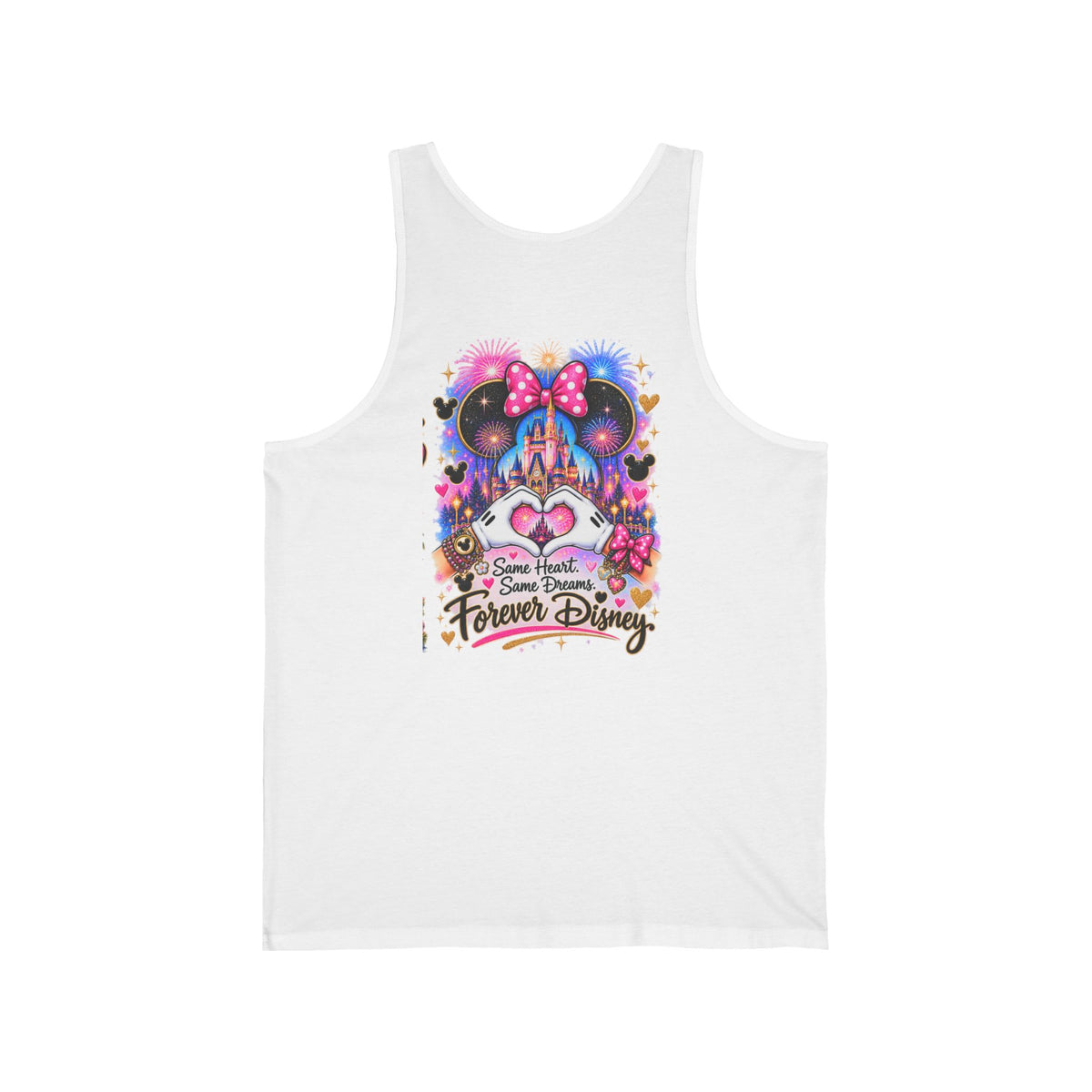 Forever Disney Tank Top — Retro Castle & Minnie Graphic