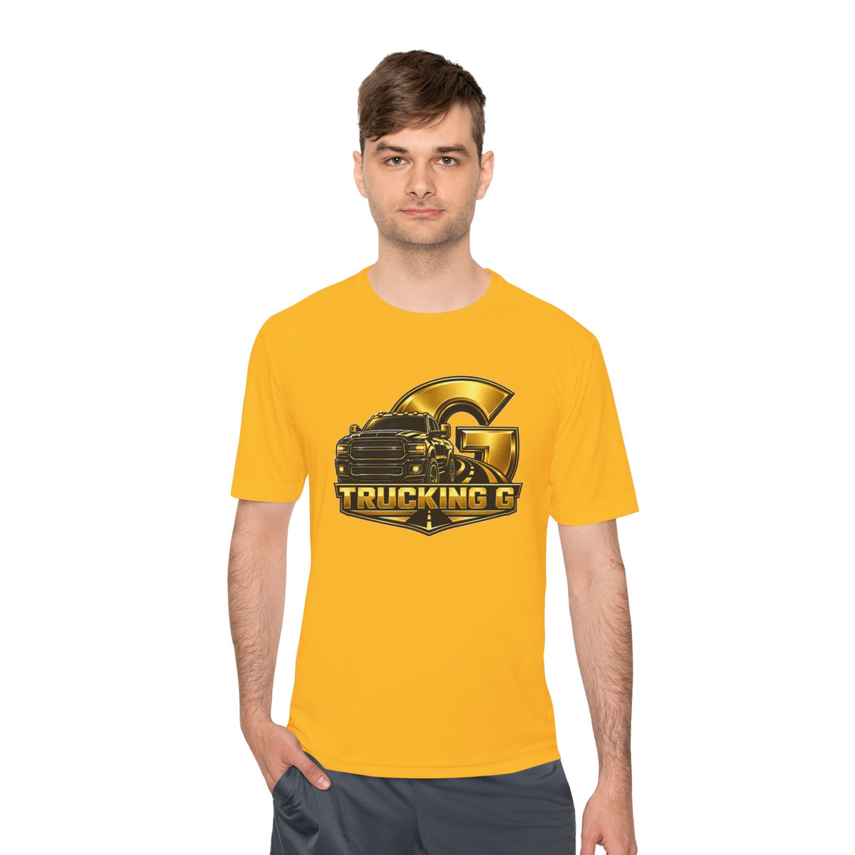 Custom Moisture-Wicking Tee — Personalized Work Shirt