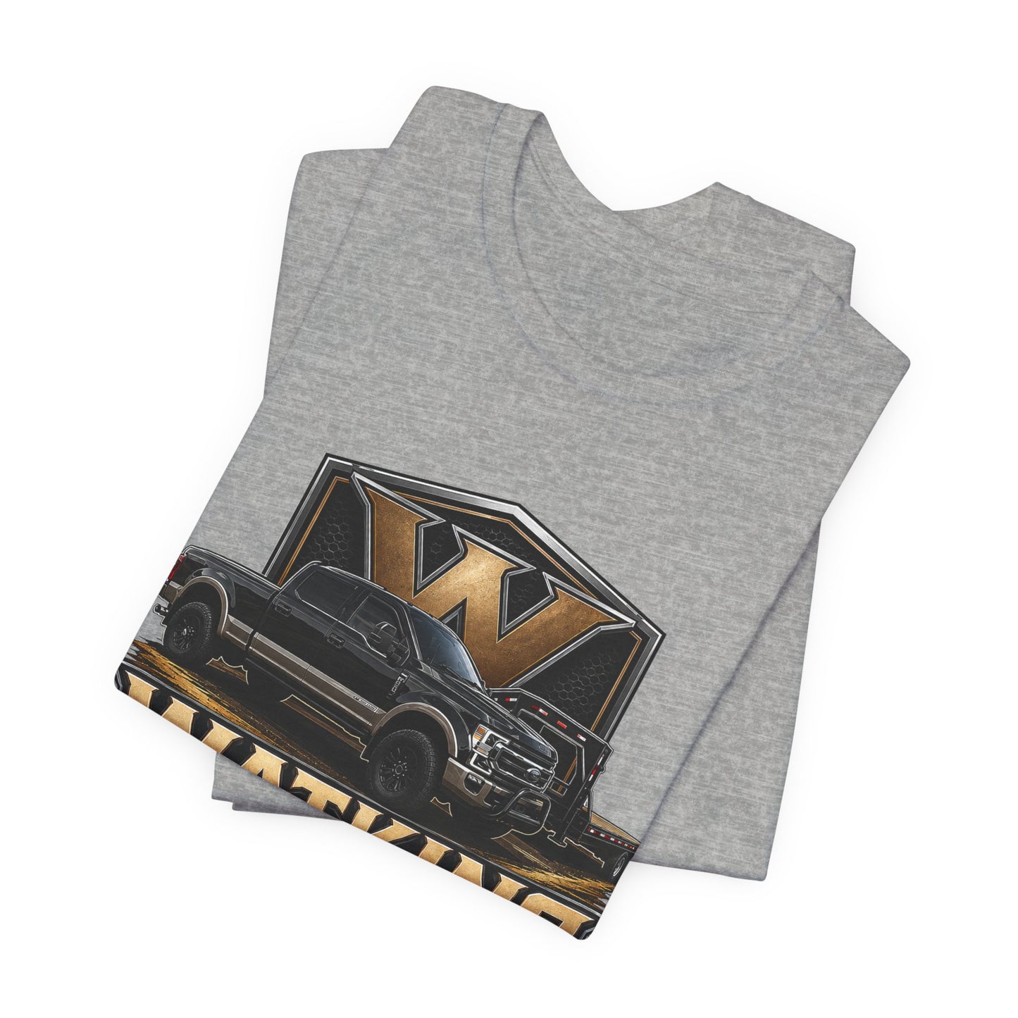 Watkins Trucking LLC Logo T‑Shirt — Gabriel Watkins Contact Graphic Tee