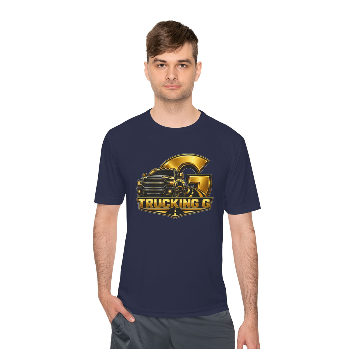 Custom Moisture-Wicking Tee — Personalized Work Shirt