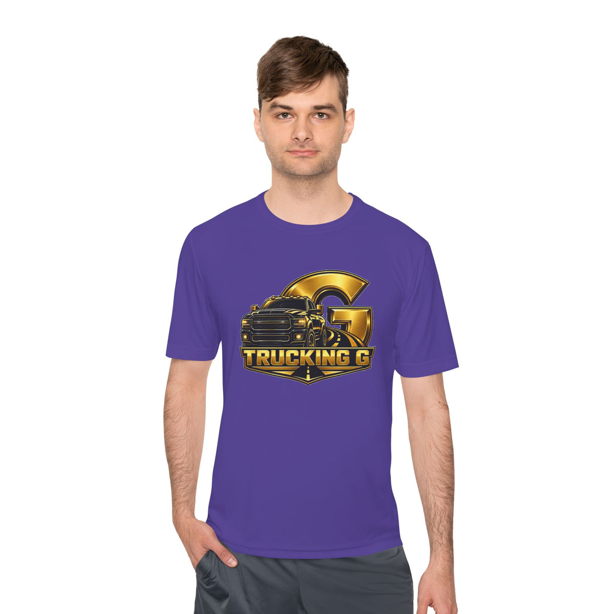 Custom Moisture-Wicking Tee — Personalized Work Shirt