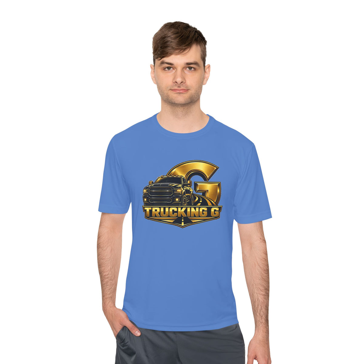 Custom Moisture-Wicking Tee — Personalized Work Shirt