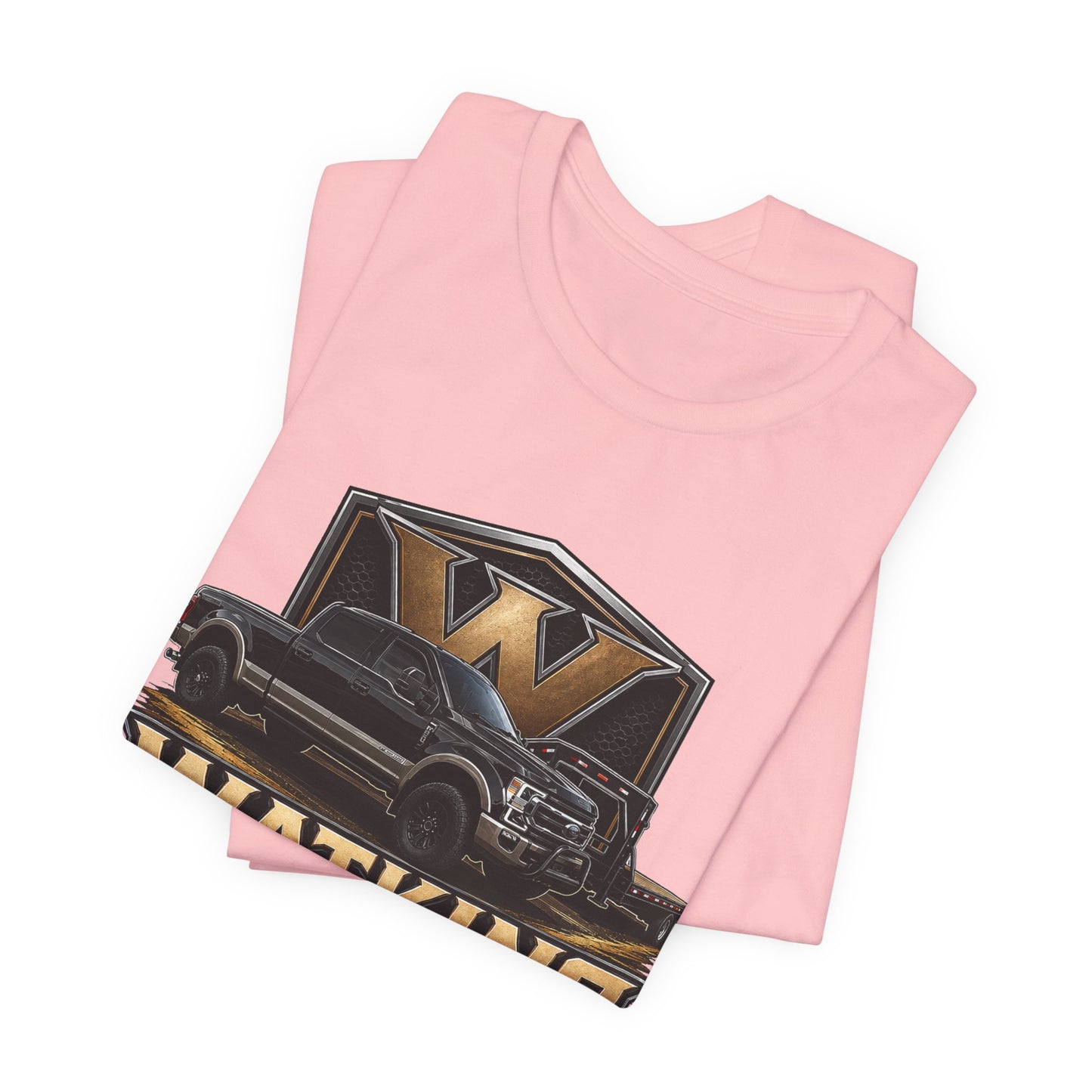 Watkins Trucking LLC Logo T‑Shirt — Gabriel Watkins Contact Graphic Tee