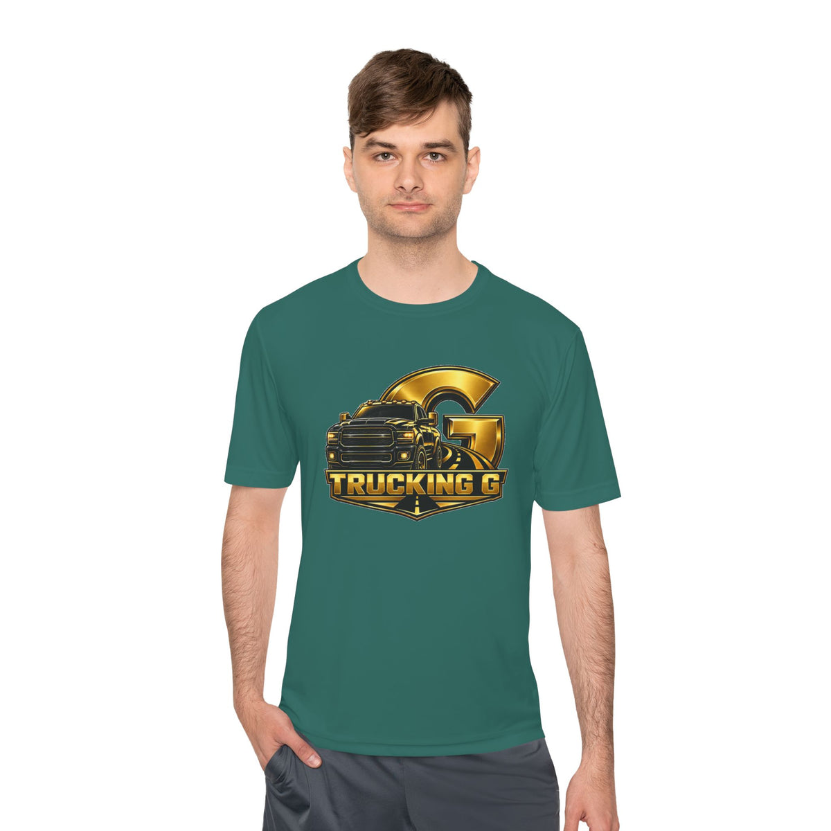 Custom Moisture-Wicking Tee — Personalized Work Shirt