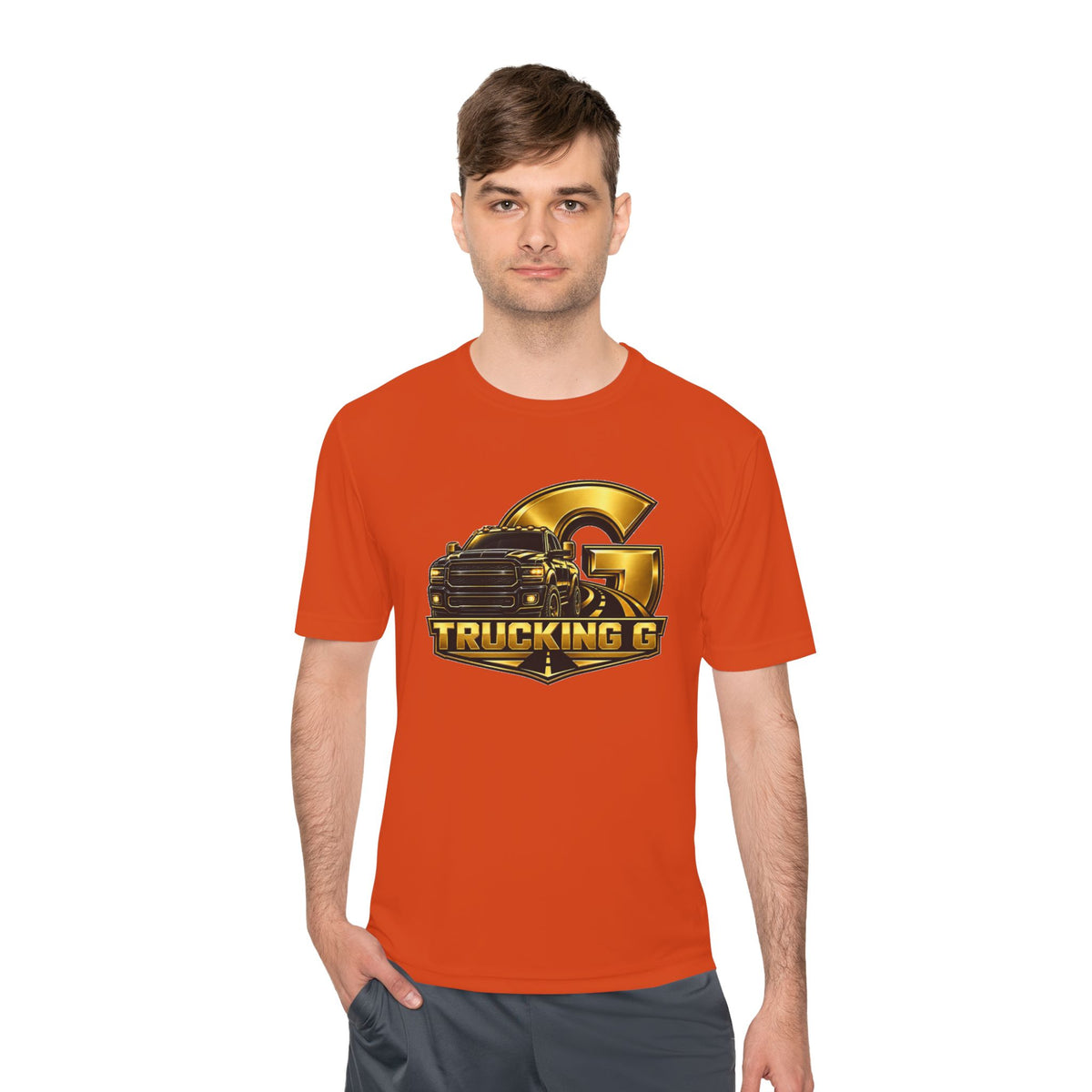 Custom Moisture-Wicking Tee — Personalized Work Shirt
