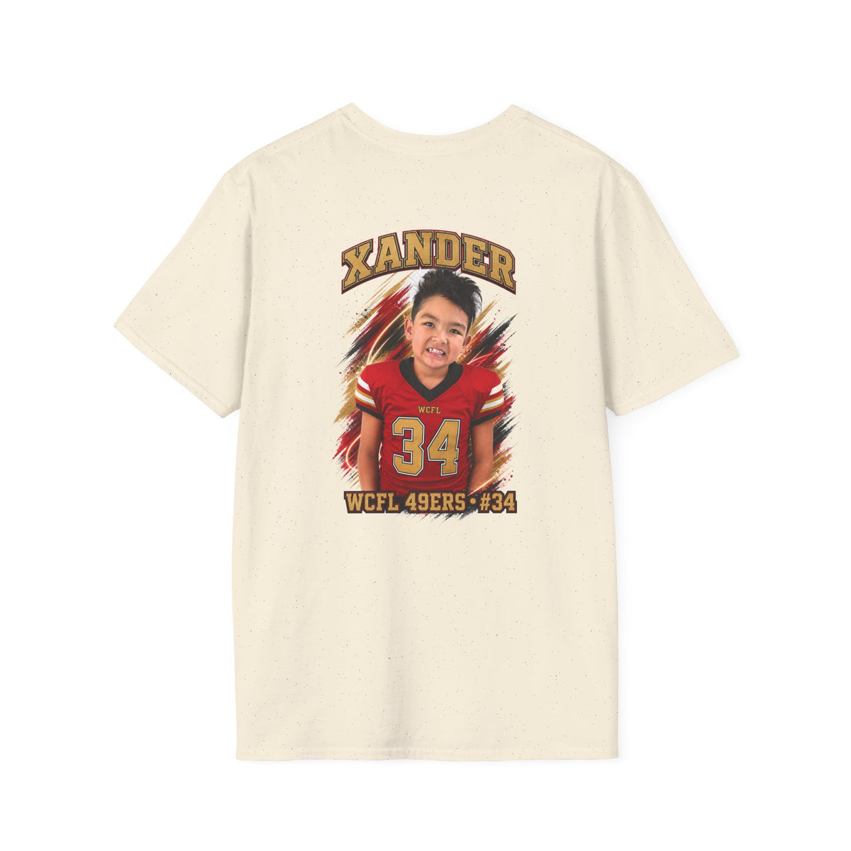Custom Team Shirt -49ers WCFL Football Tee — Ultimate Division  Jersey Shirt