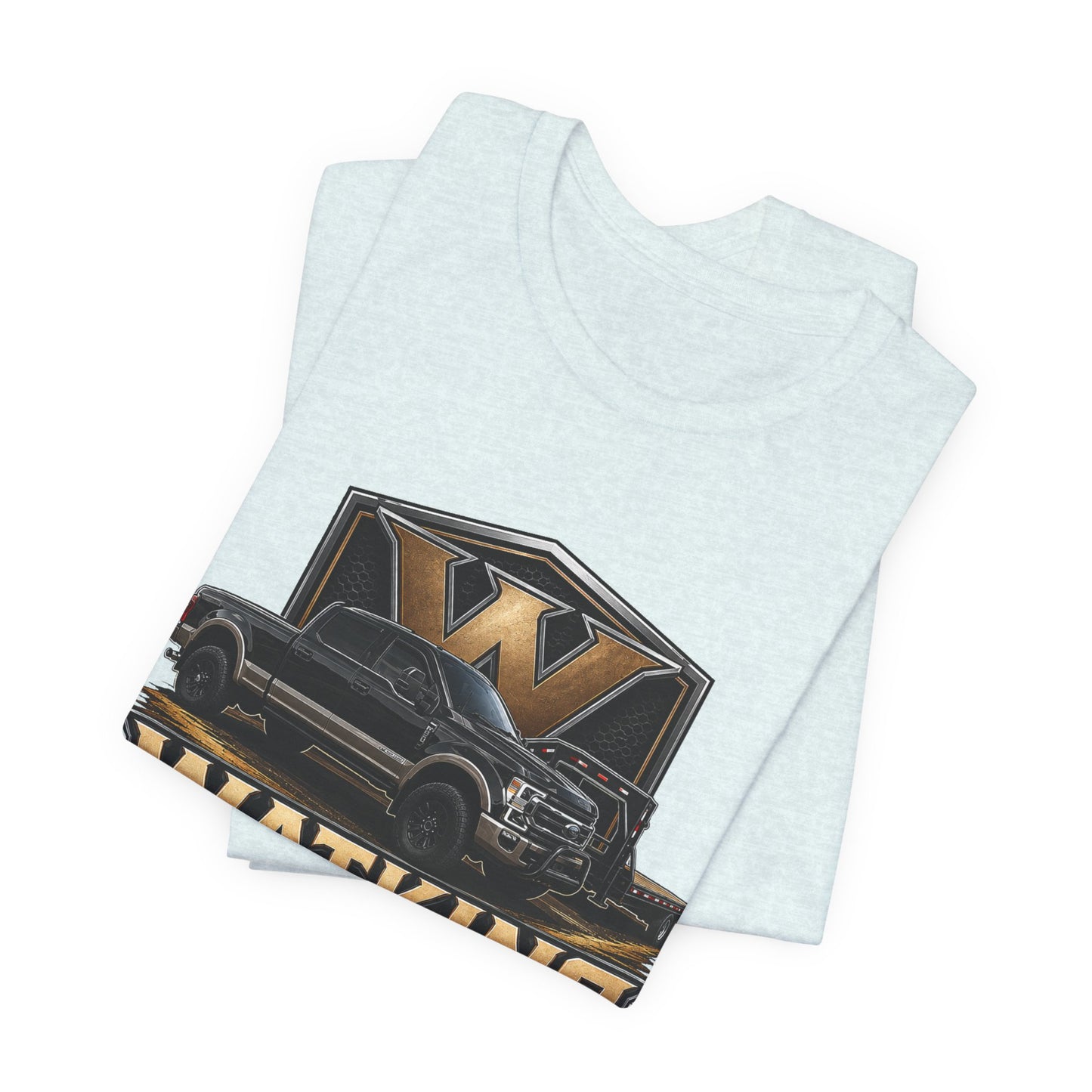 Watkins Trucking LLC Logo T‑Shirt — Gabriel Watkins Contact Graphic Tee