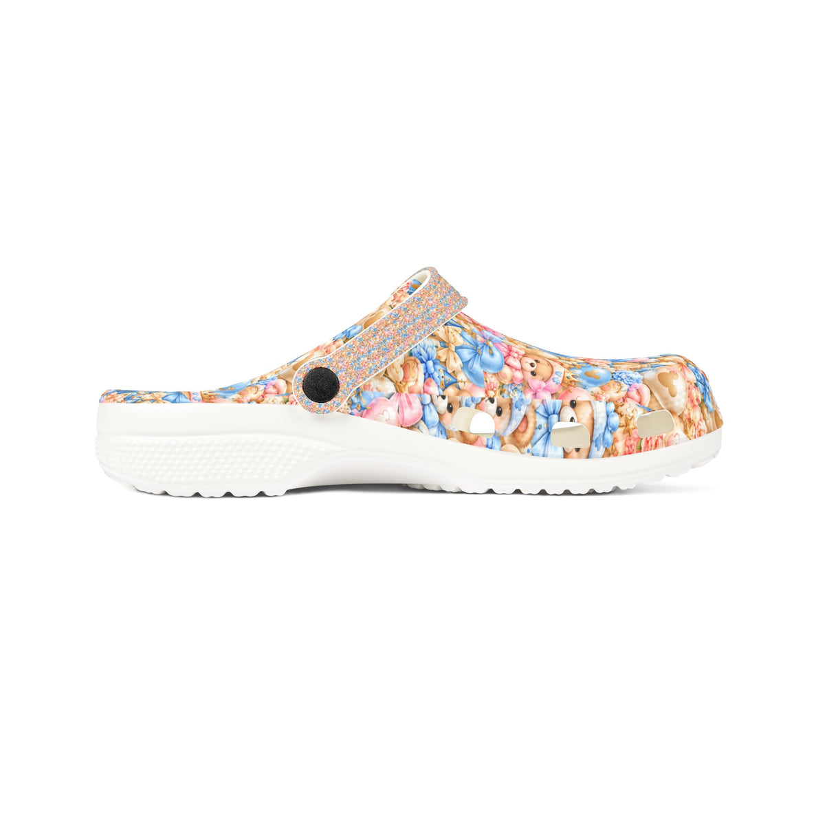 Cute Teddy Bear Pattern Clogs
